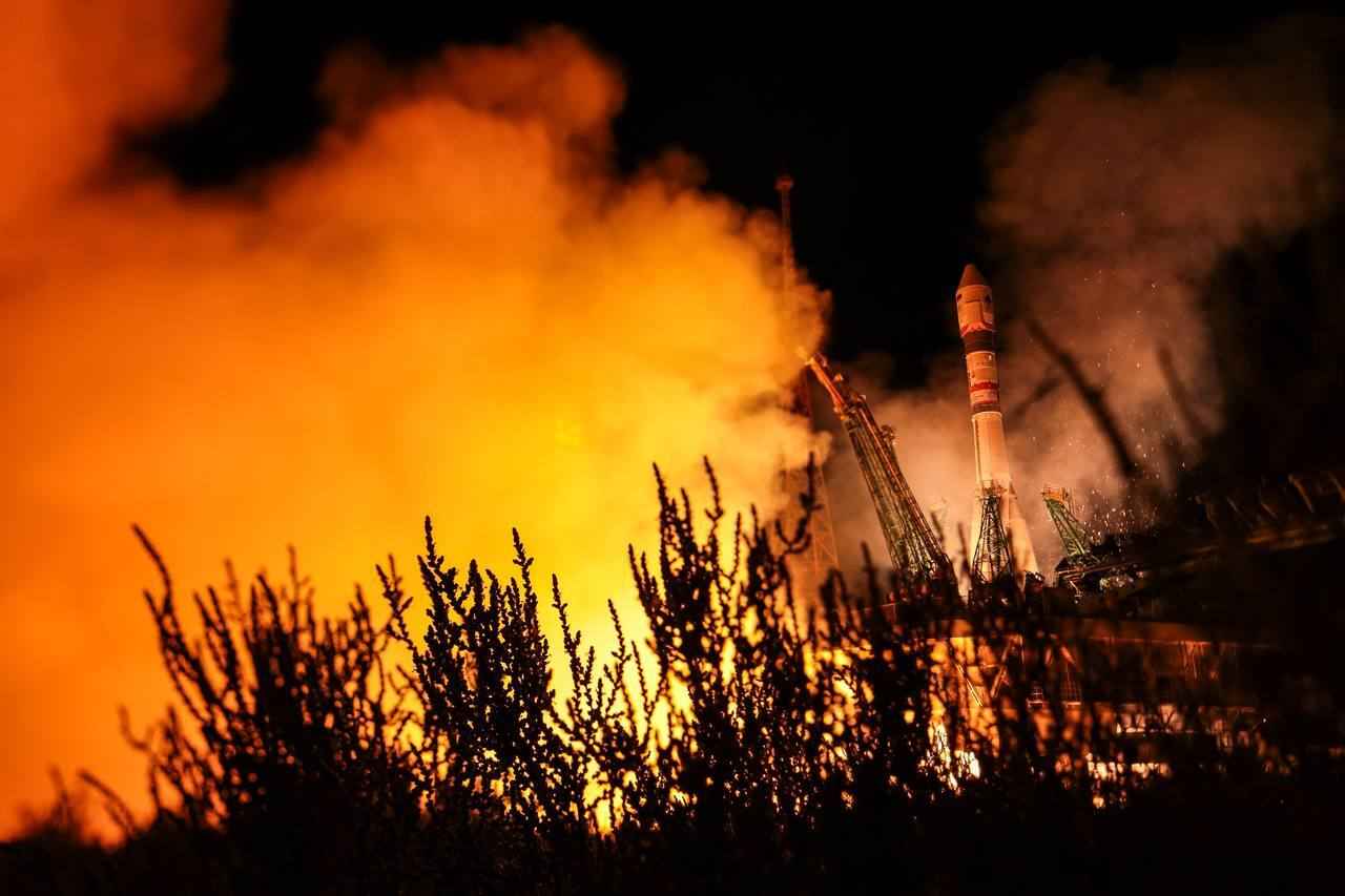 «Союз» зрелищно запустил в космос семена белорусских помидоров