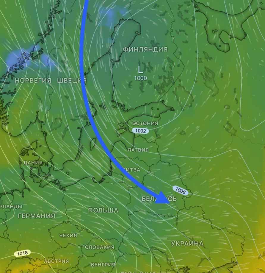 Синоптики предупредили белорусов о циклонической депрессии на выходных. Когда еще больше похолодает?