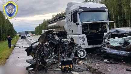 Под Ивацевичами на трассе М-1 пять человек погибли в ДТП