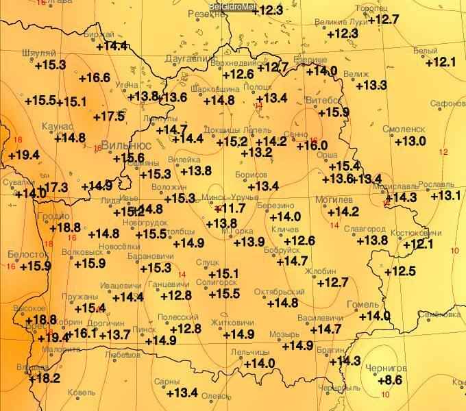 Белгидромет продлил и расширил оранжевый уровень из-за жары. В каких областях – опасные грозы?