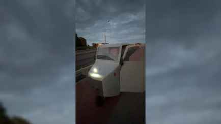 Житель Пинска смастерил из фанеры «луноход» и прославился в TikTok