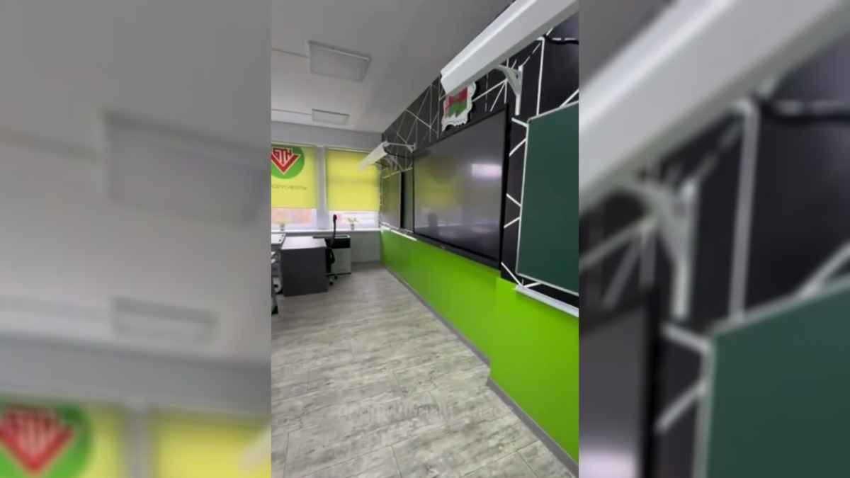 В гимназии Гомеля показали, как выглядит новый «нефтяной класс»