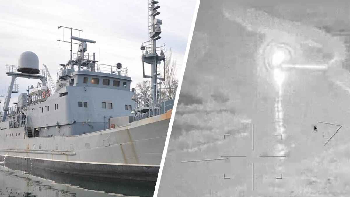 Минобороны РФ показало кадры «поражения» украинского корабля «Симферополь». Что говорят в Киеве?