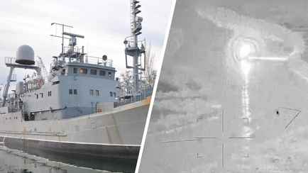 Минобороны РФ показало кадры «поражения» украинского корабля «Симферополь». Что говорят в Киеве?