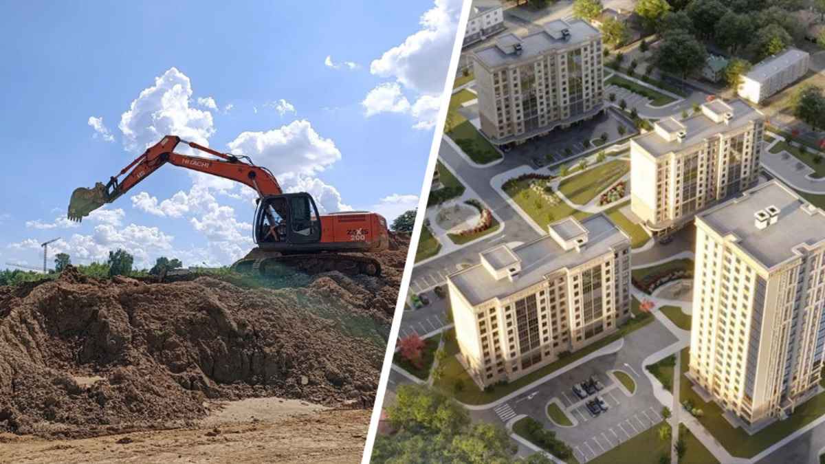 Песочные оттенки и нацорнамент. "Минскстрой" показал, как будет выглядеть "казахстанский квартал"