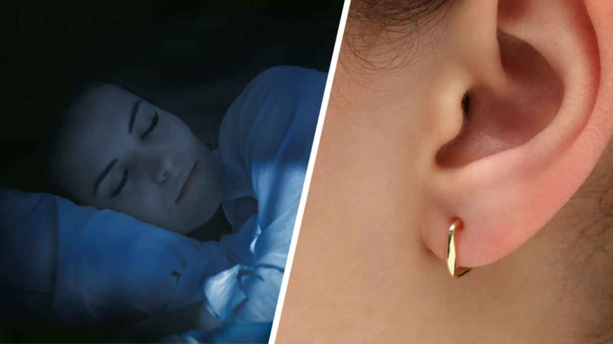 Врач рассказал, как сон с серьгами в ушах может преждевременно состарить вас