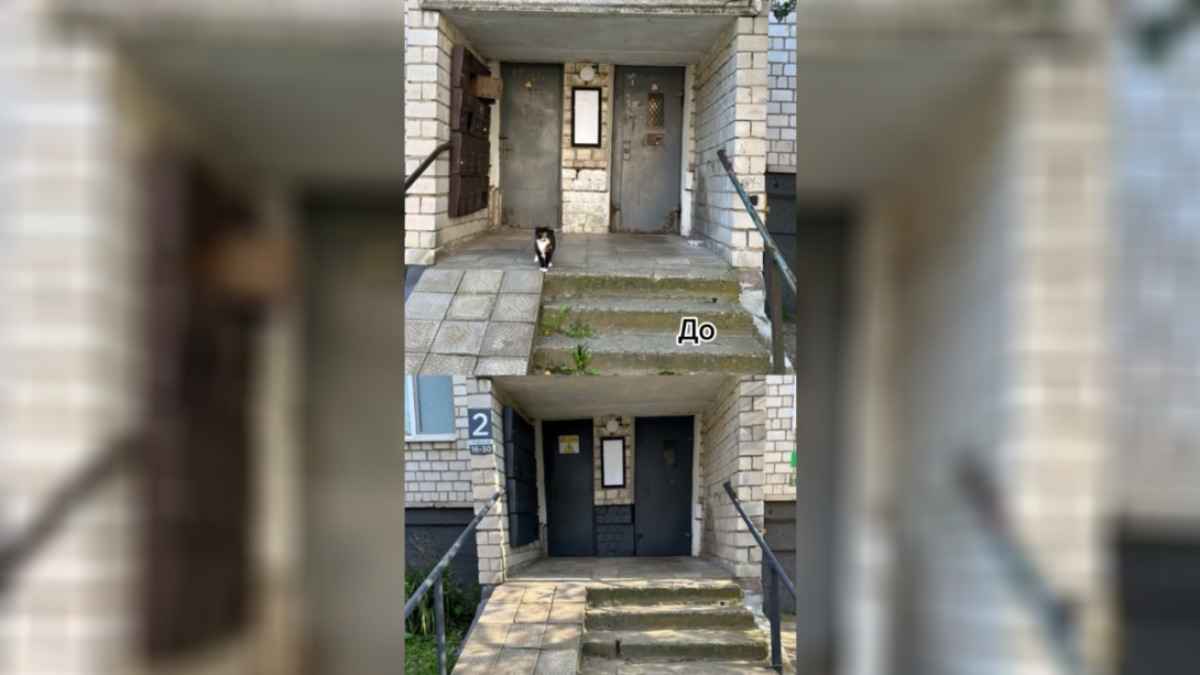 Белорусы показали, как сами сделали ремонт в подъезде. Зрители в TikTok разделились на 2 лагеря