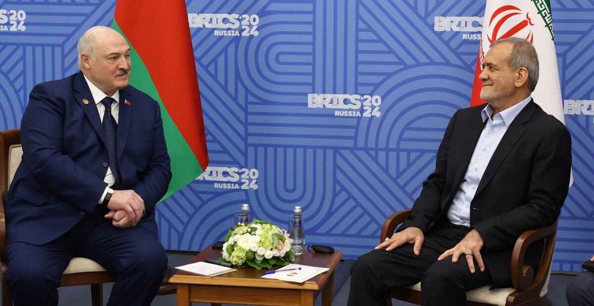 На фото - встреча президентов Беларуси и Ирана в октябре 2024 года / АП РБ