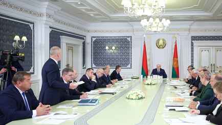 Лукашенко пожаловался на «матерное» слово в докладе правительства по торговле