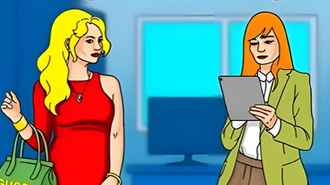 Экспресс-тест на логику. У какой из женщин на картинке меньше денег?