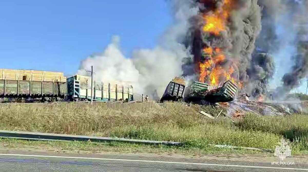 Скриншот видео МЧС РФ