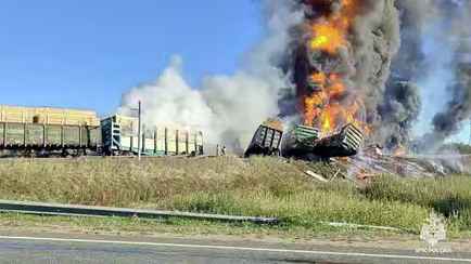 БелЖД отменила поезда из-за сошедших с рельсов 18 вагонов в России на границе с Беларусью