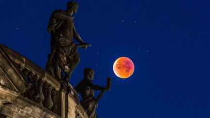 Как белорусам понаблюдать за «кровавой Луной»? Узнали «график» полного лунного затмения