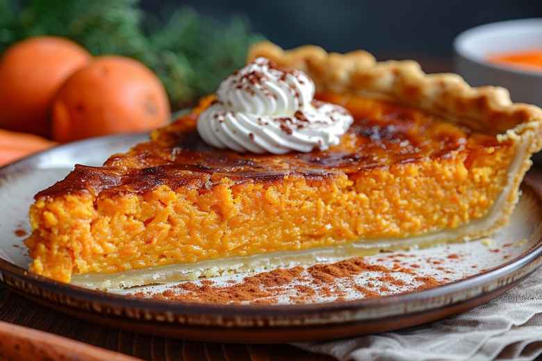 Взбейте яйца и смешайте с морковью. Этот пирог без сахара съедают за считанные минуты