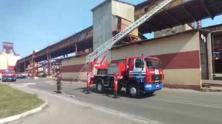 На «Беларуськалии» вспыхнул пожар