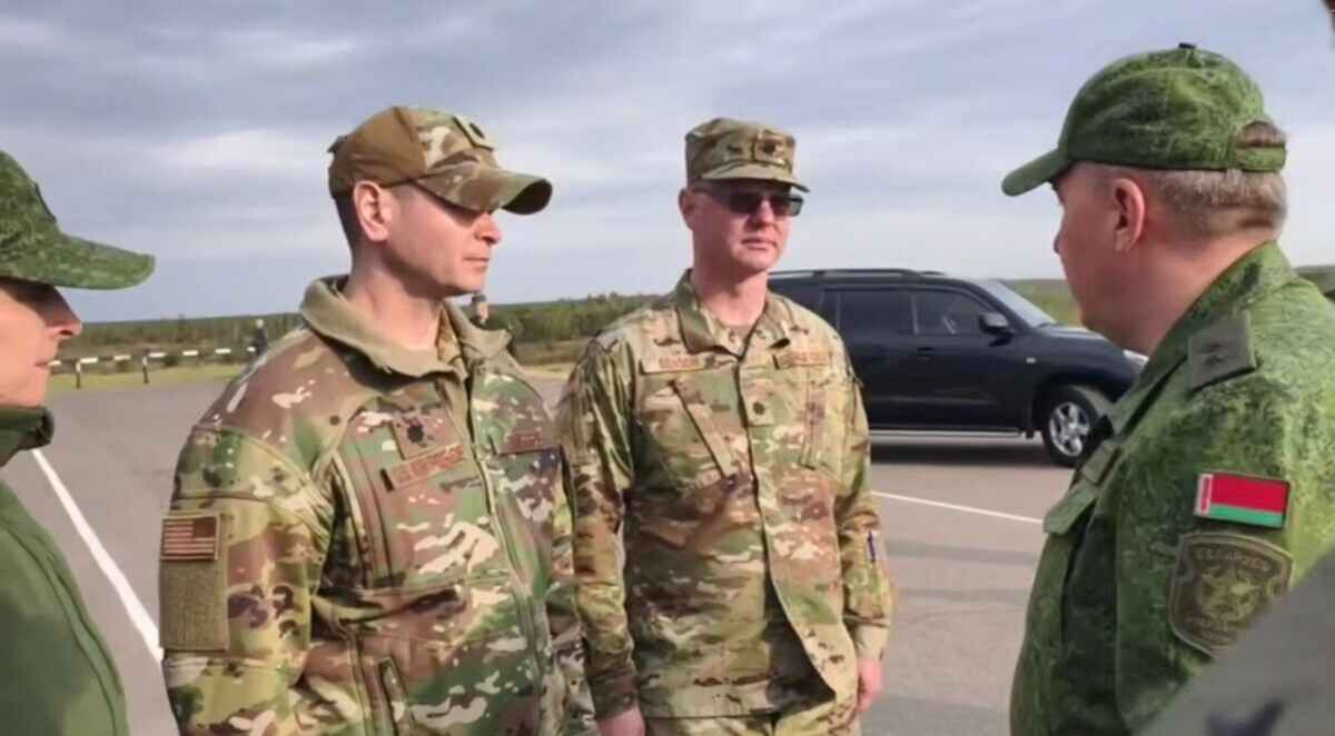 Скриншот видео минобороны РБ