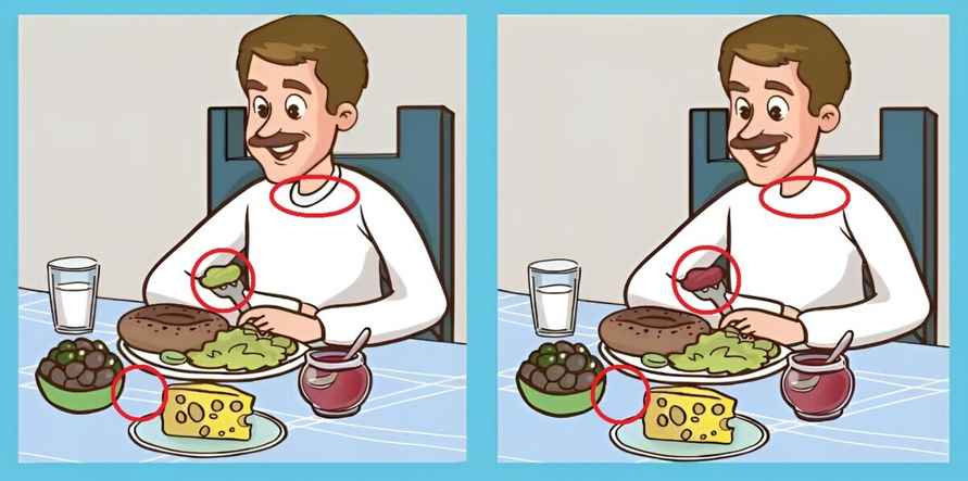 Найдите 3 отличия между картинками. Лучшие справляются за 30 секунд