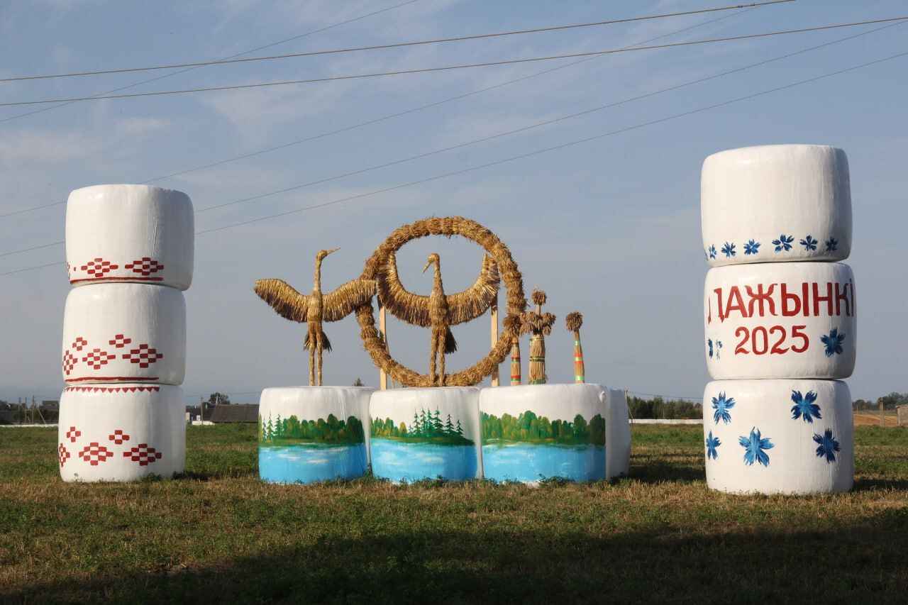 Крот-шахтёр, богомол-переросток и крейсер «Аврора». На полях Беларуси устроили конкурс фигур из соломы