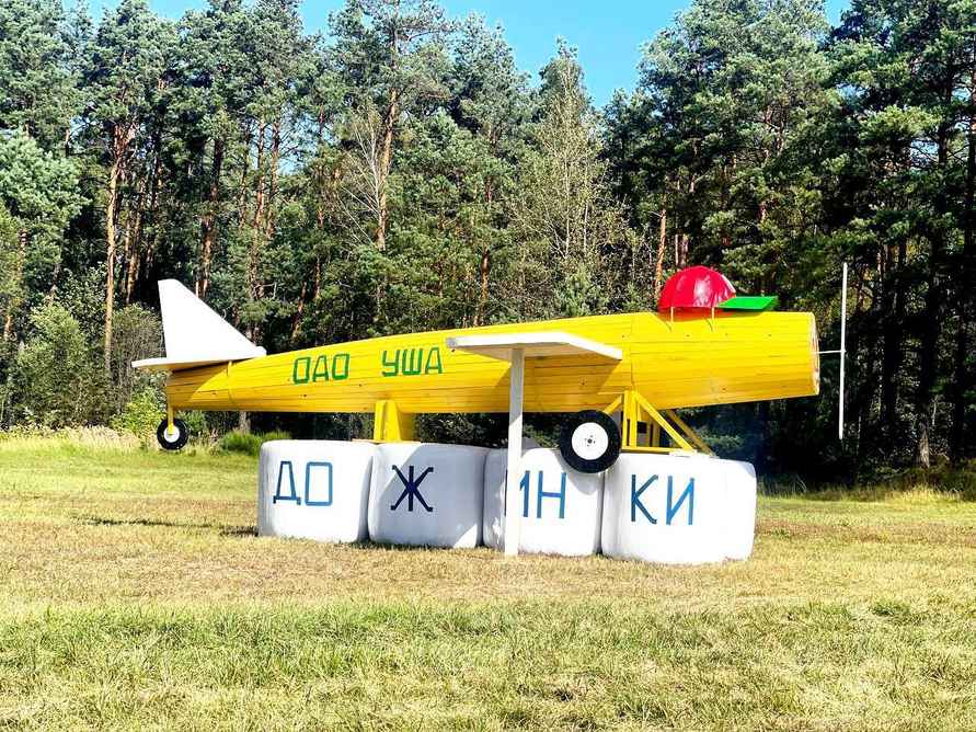 Крот-шахтёр, богомол-переросток и крейсер «Аврора». На полях Беларуси устроили конкурс фигур из соломы