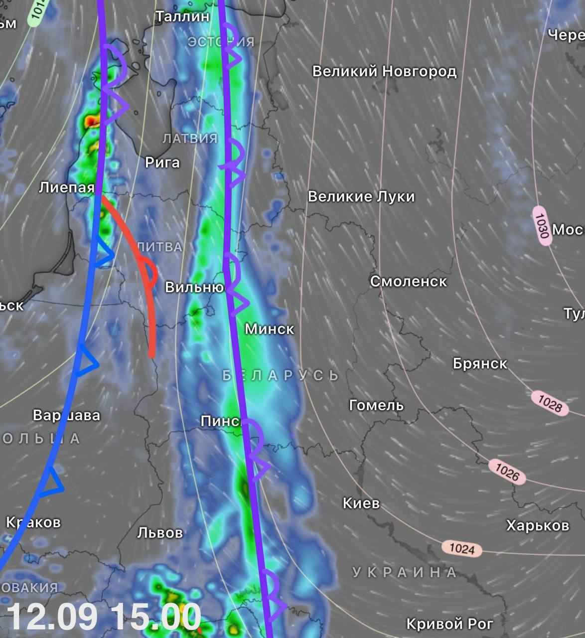 Белгидромет объявил «оранжевую» опасность из-за ливней в двух областях. Где остановится зона дождей?
