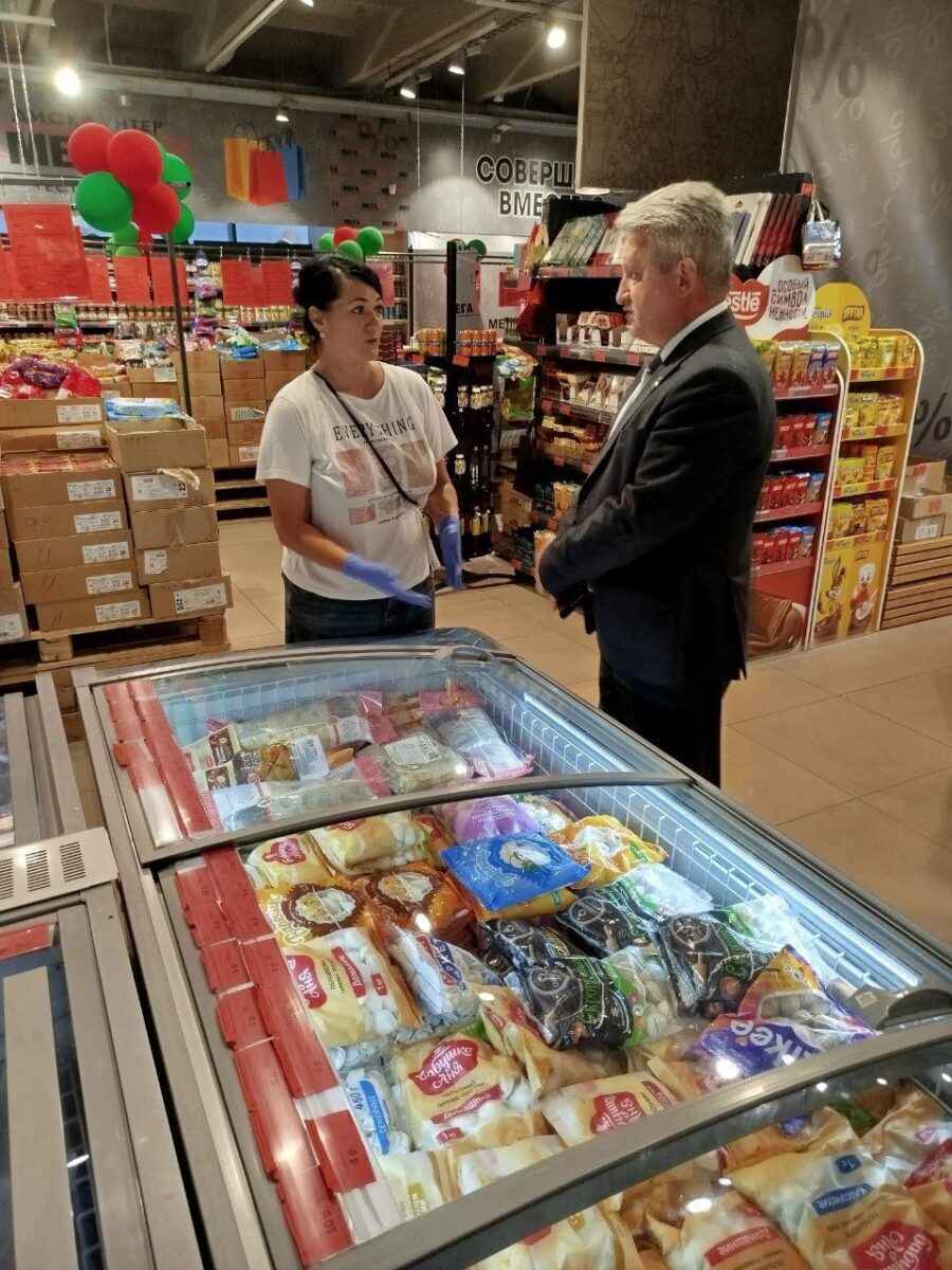 В Минске показали дискаунтер Мега ОПТ от Белкоопсоюза