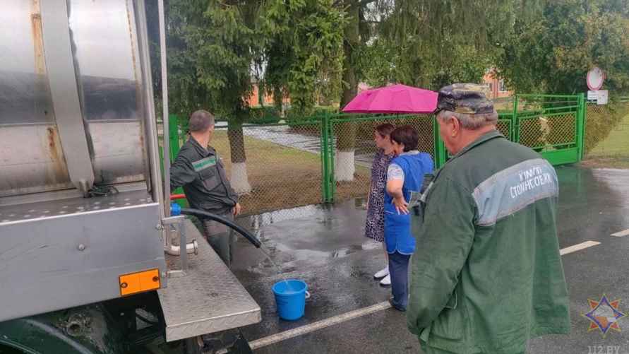 Под Столином прорвало трубопровод – тысячи домов остались без воды