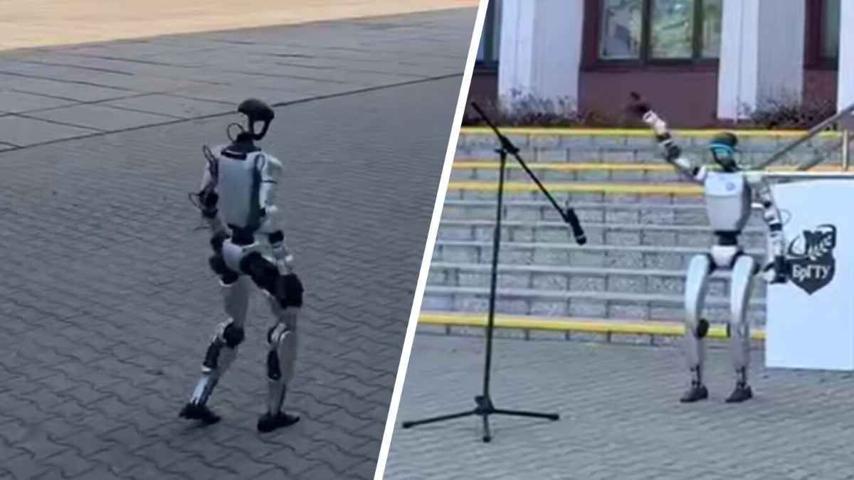 В брестском университете представили робота-первокурсника — «Я ваш символ знаний»