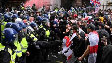В Лондоне прошли массовые протесты и столкновения с полицией