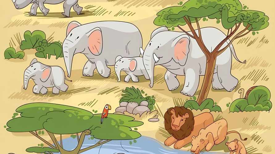 Лишь самые наблюдательные смогут найти пингвина на картинке. У вас есть 10 секунд