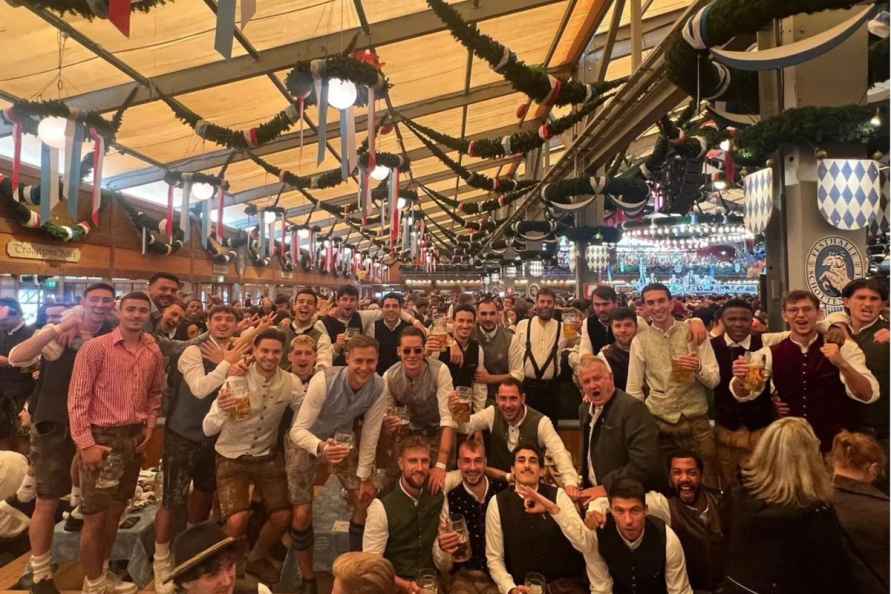 Появилось видео, как отмечают Дажынкi в Германии