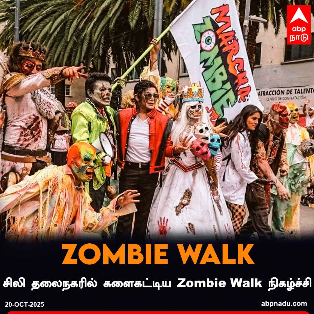 Улицы Мехико заполнили зомби. Так празднуют аналог белорусских Дзядов в Мексике