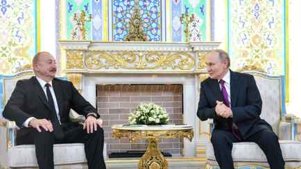 В Азербайджане объявили о победе Алиева над Путиным