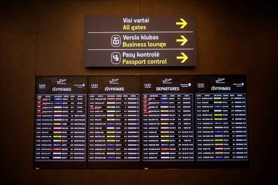 Литва обвинила 25 воздушных шаров из Беларуси в остановке работы аэропорта Вильнюса