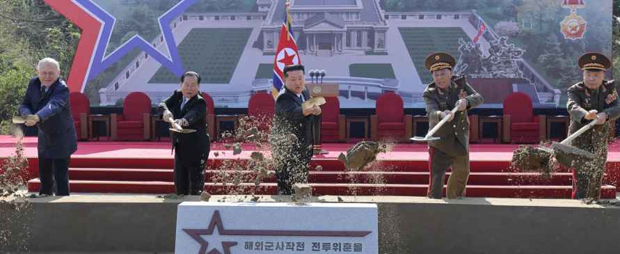 В КНДР начали строить музей в честь убитых в Украине северокорейских военных