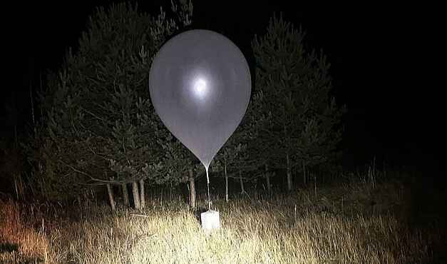 Литва обвинила 25 воздушных шаров "из Беларуси" в остановке работы аэропорта Вильнюса