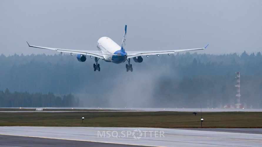 Минтранс показал полет второго дальнемагистрального Airbus A330-200, приобретенного «Белавиа»