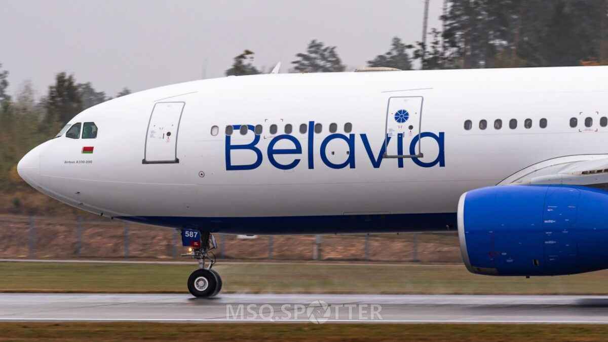 Минтранс показал полет второго дальнемагистрального Airbus A330-200, приобретенного «Белавиа»