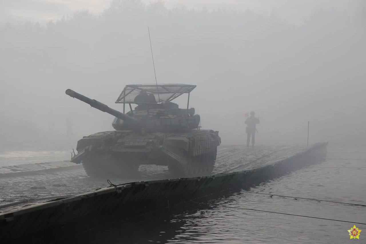 Появились кадры приведённых в высшую степень боевой готовности частей