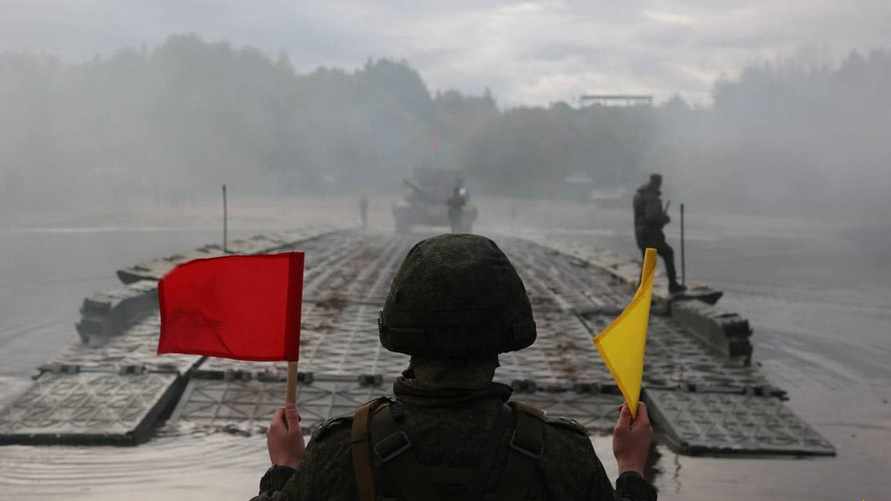 Появились кадры приведённых в высшую степень боевой готовности частей