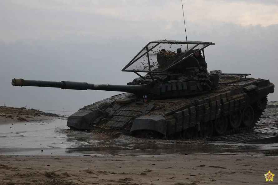 Появились кадры приведённых в высшую степень боевой готовности частей