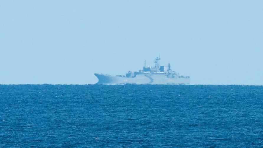 Россия отправила к берегам Германии десантный корабль