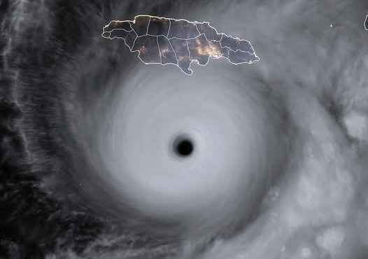 "Мелисса", один из самых мощных ураганов за всю историю наблюдения, приблизился к Ямайке