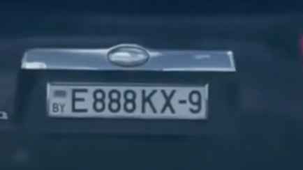 В МВД прокомментировали видео с «белорусским» номером автомобиля с регионом «9»