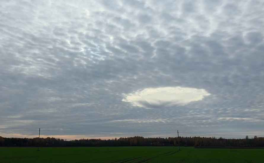 «Дыры в небе» напугали литовцев
