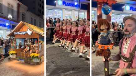 Появилось видео, как отмечают «Дажынкi» в Германии