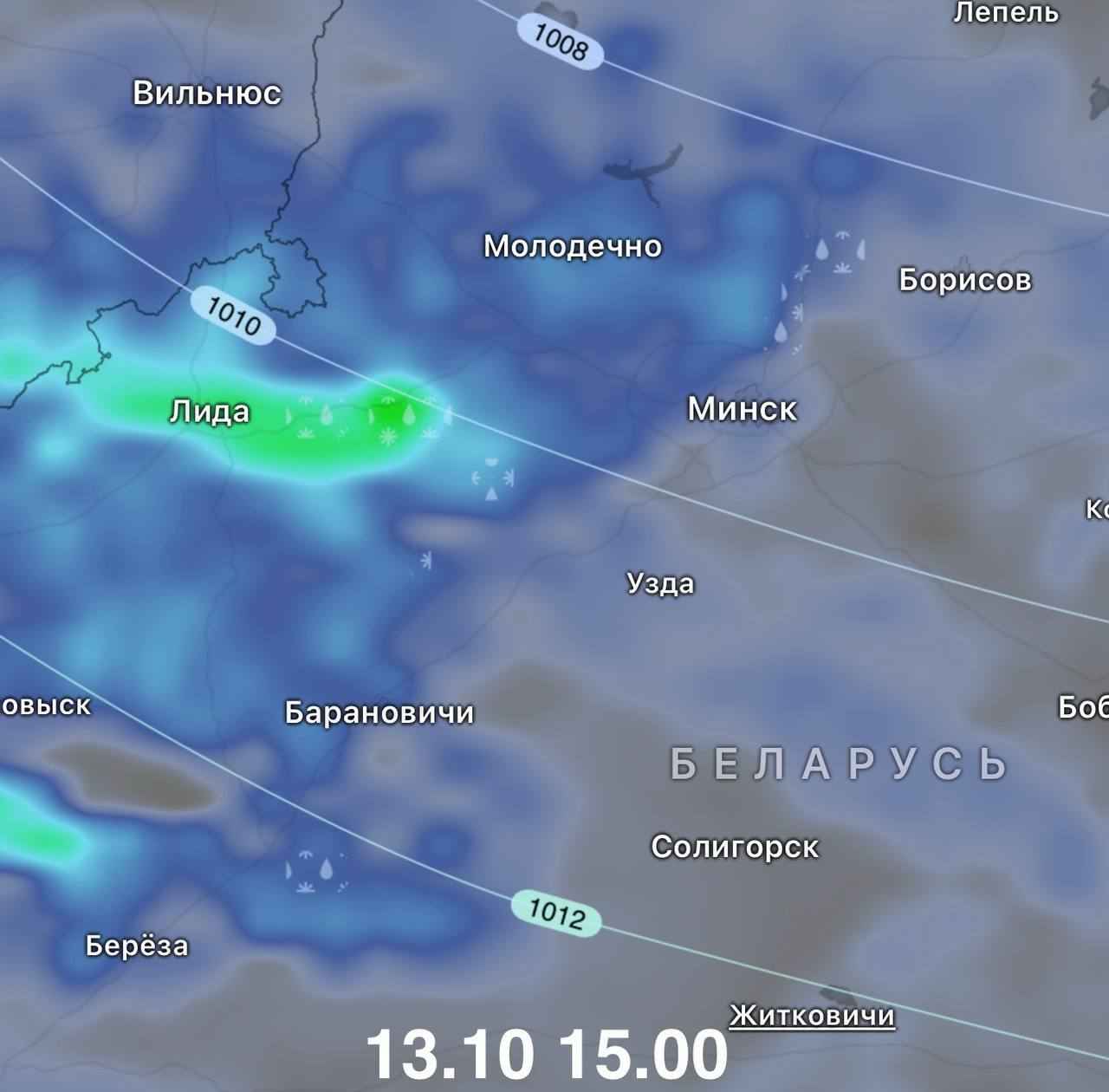 Синоптики рассчитали для Беларуси дату первого снега в октябре