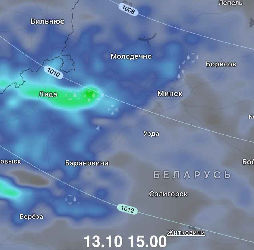 Синоптики рассчитали для Беларуси дату первого снега в октябре