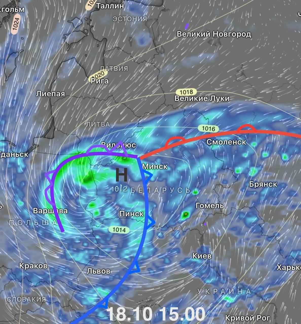 Где в Беларуси после ненастных выходных с мокрым снегом потеплеет до +18°С