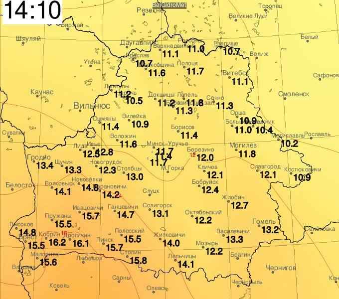 Белгидромет объявил оранжевые ливни в 4 областях. Где добавятся грозы и ветер 72 км/ч?
