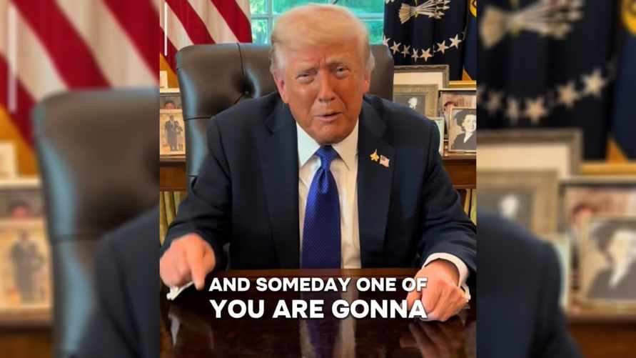 Трамп вернулся в TikTok и записал видео - "Вы мне задолжали"